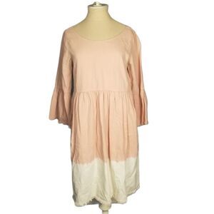 Anthropologie Lilibet Dress Dip Dye by Holding Horses Cottage Core Boho 2